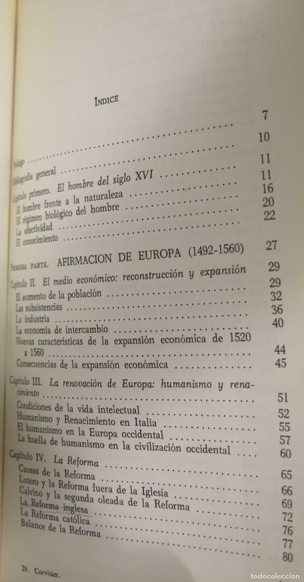 Libros de segunda mano: Andr&eacute; Corvisier HISTORIA MODERNA - Foto 2