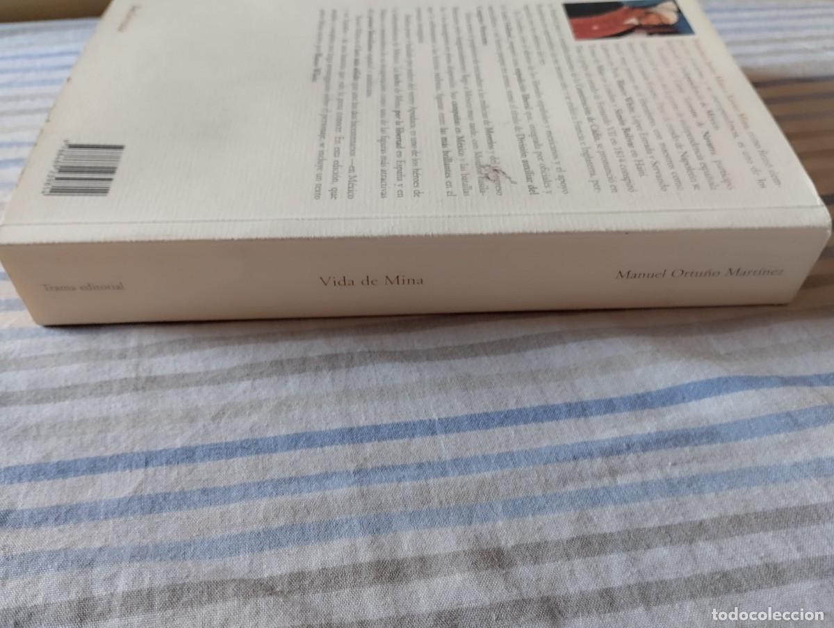 Libros de segunda mano: &rdquo;Vida de Mina&rdquo;.Manuel Ortu&ntilde;o Mart&iacute;nez. - Foto 4