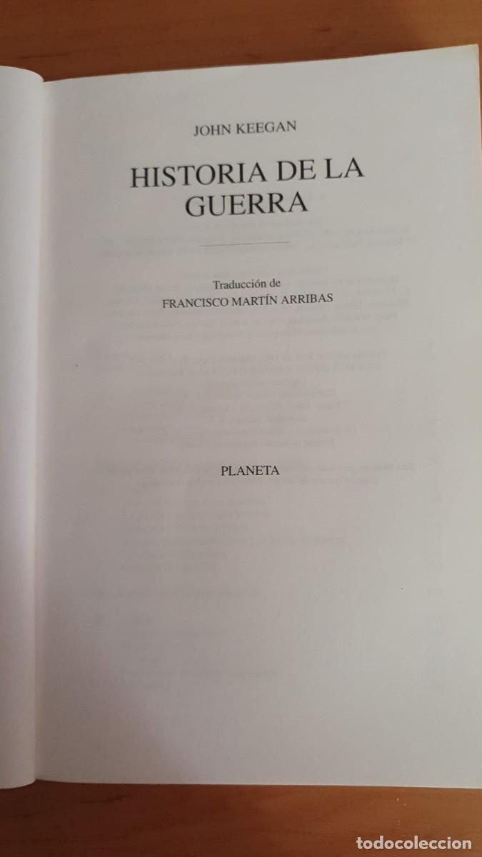 Libros de segunda mano: Historia de la Guerra de John Keegan - Foto 2