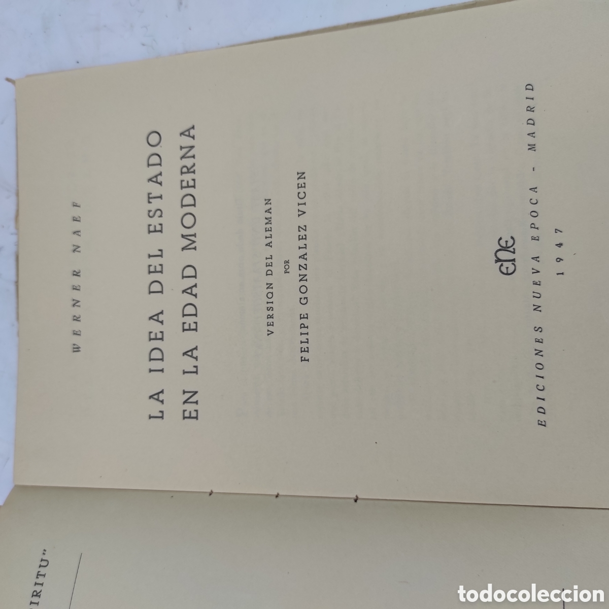 Libros de segunda mano: La idea del estado en la Edad Moderna - Foto 5