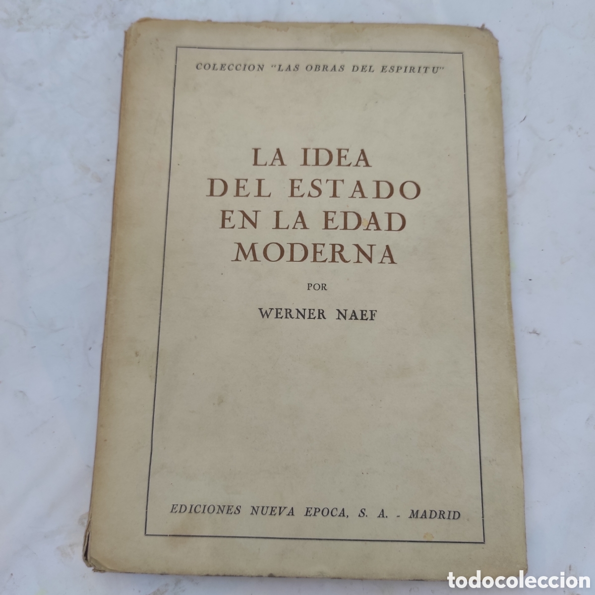 Libros de segunda mano: La idea del estado en la Edad Moderna - Foto 1