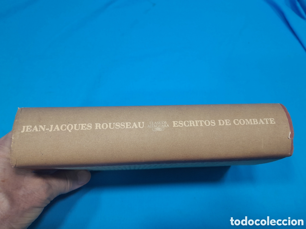 Libros de segunda mano: ESCRITOS DE COMBATE - JEAN JACQUES ROUSSEAU - Foto 6