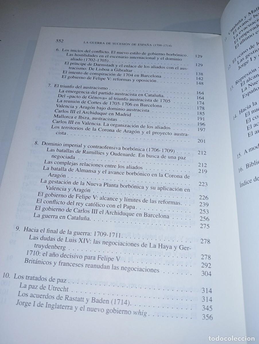Libros de segunda mano: La guerra de sucesi&oacute;n de Espa&ntilde;a - Foto 5