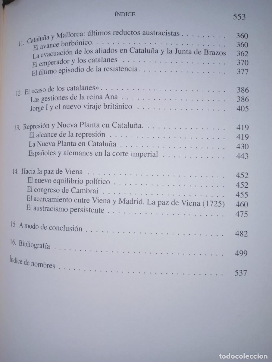 Libros de segunda mano: La guerra de sucesi&oacute;n de Espa&ntilde;a - Foto 6