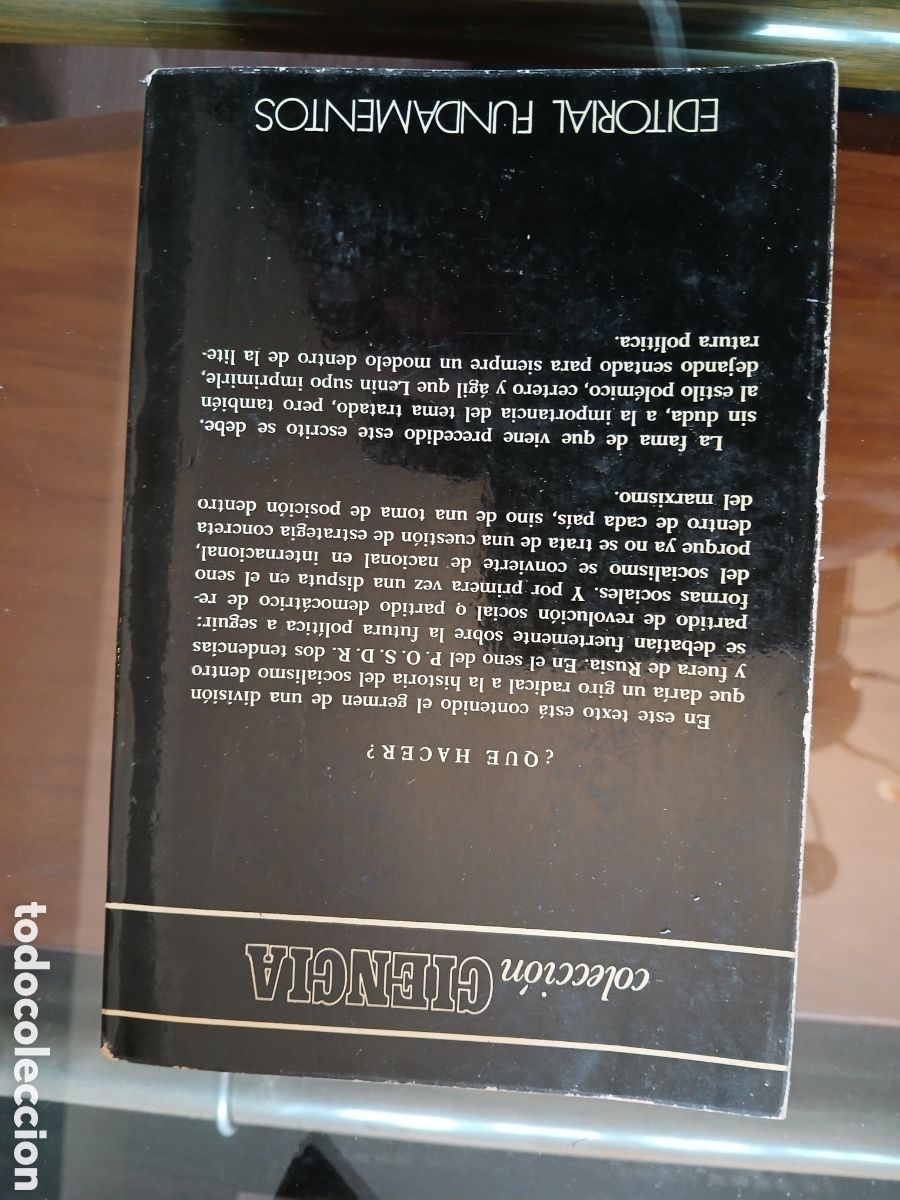 Libros de segunda mano: Qu&eacute; Hacer?. V. I. Lenin. - Foto 2