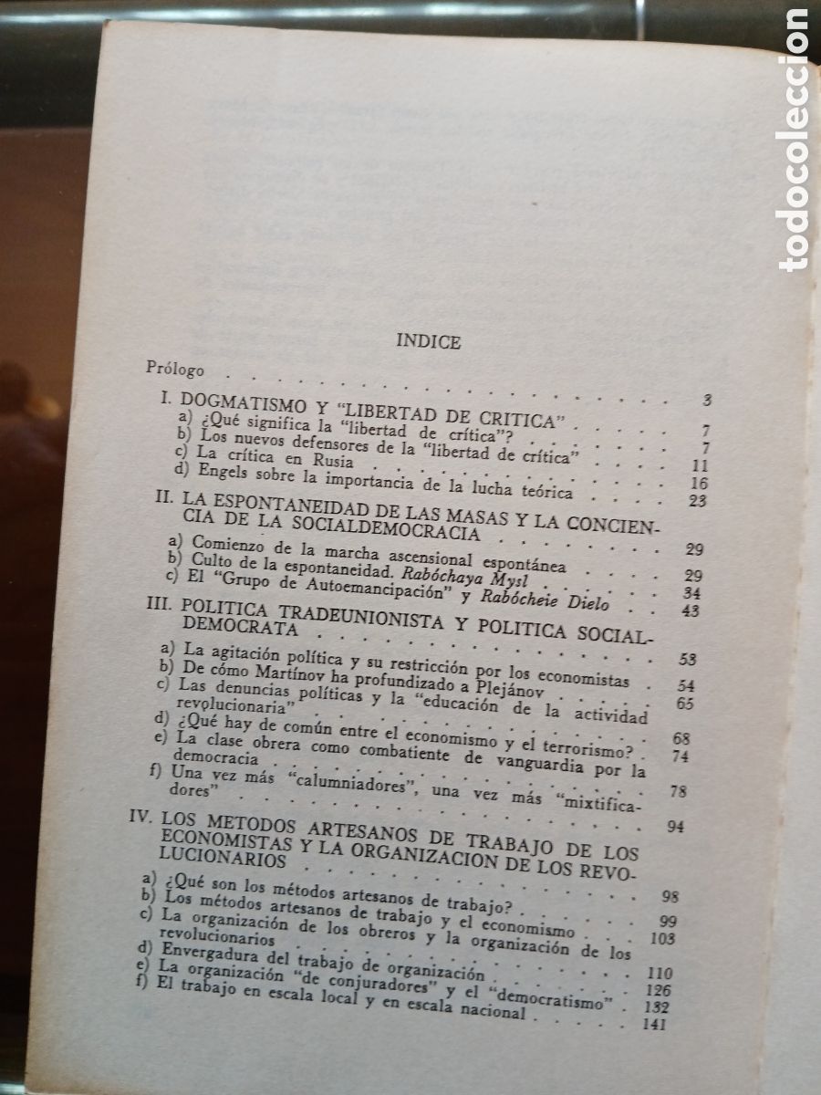 Libros de segunda mano: Qu&eacute; Hacer?. V. I. Lenin. - Foto 4