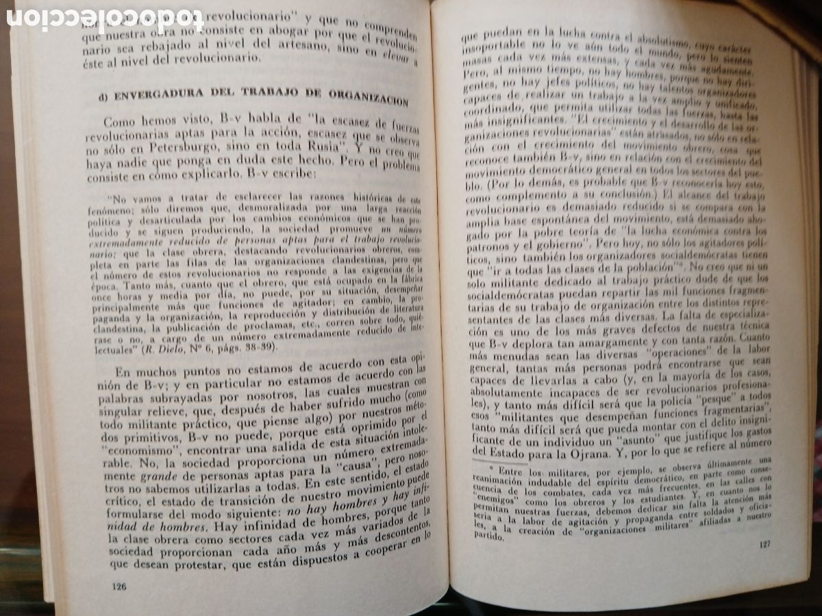 Libros de segunda mano: Qu&eacute; Hacer?. V. I. Lenin. - Foto 7