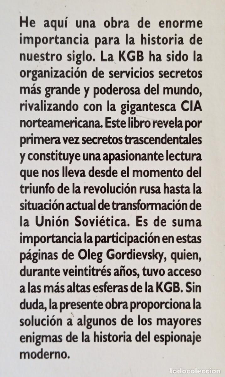Libros de segunda mano: KGB - CHRISTOPHER ANDREW - Foto 2