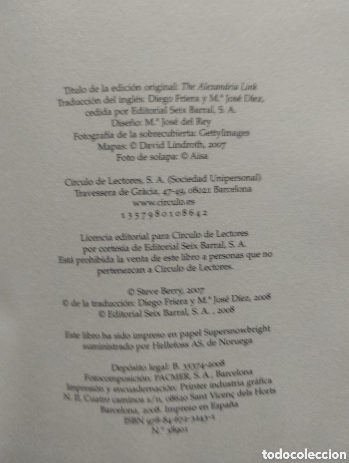 Libros de segunda mano: LA CONEXI&Oacute;N ALEJANDR&Iacute;A - Foto 4