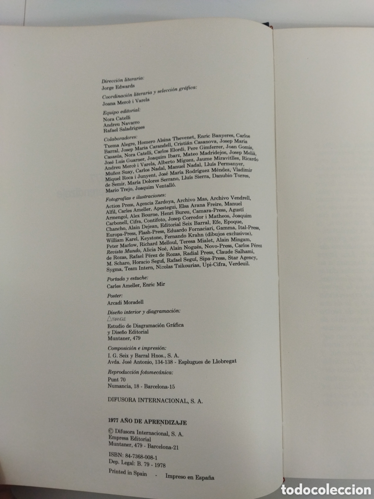 Libros de segunda mano: 1977 A&ntilde;o de Aprendizaje - Foto 3