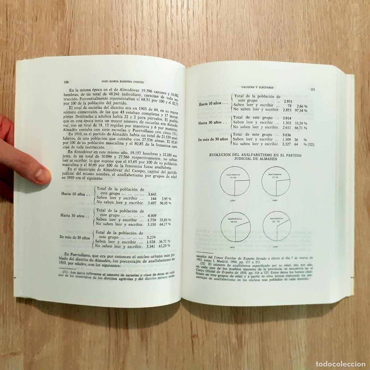 Libros de segunda mano: Libro CACIQUES Y ELECTORES de Barreda Fontes - Foto 3