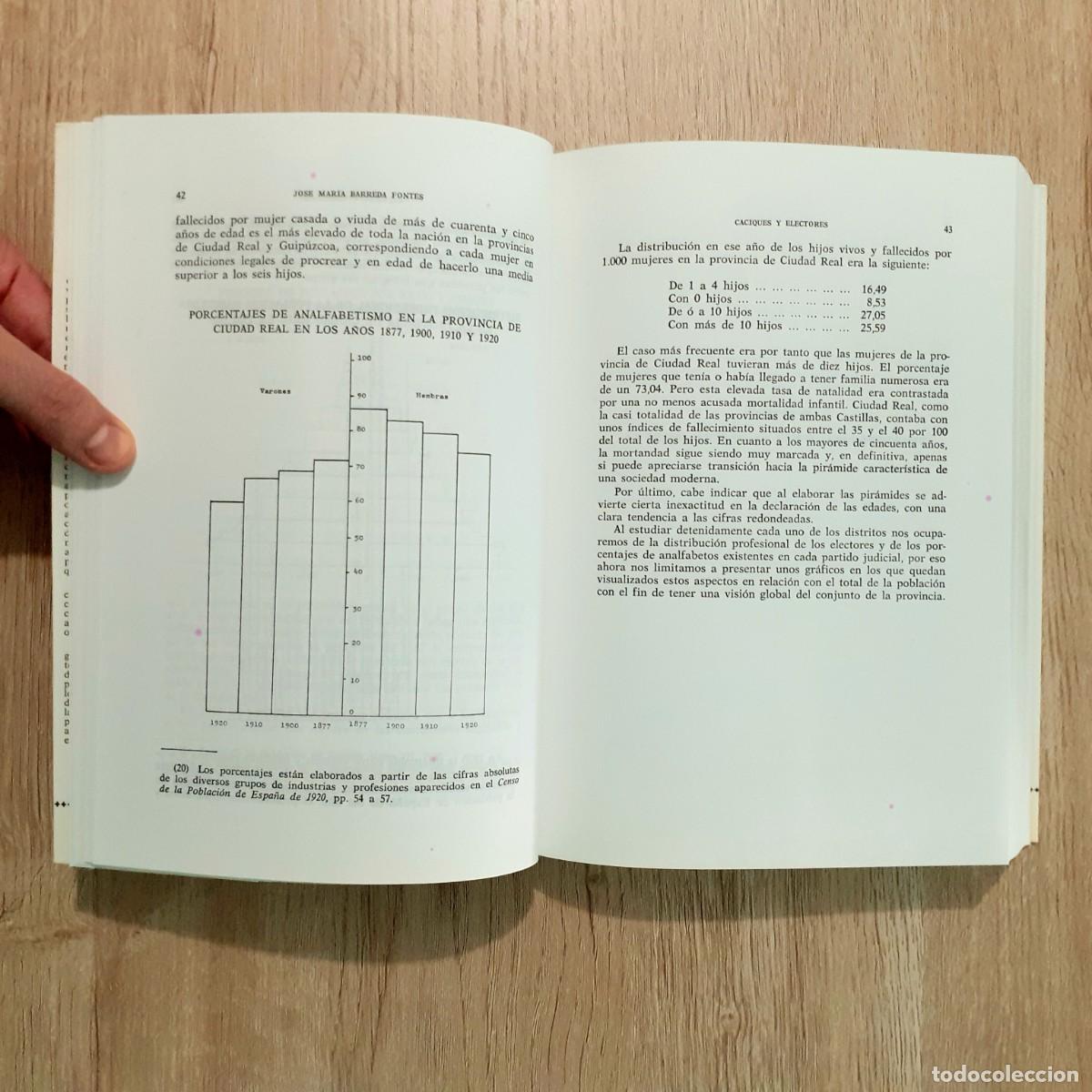 Libros de segunda mano: Libro CACIQUES Y ELECTORES de Barreda Fontes - Foto 5