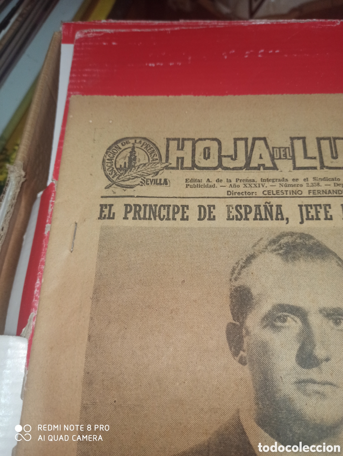 Libros de segunda mano: Prensa hoja del lunes - Foto 4