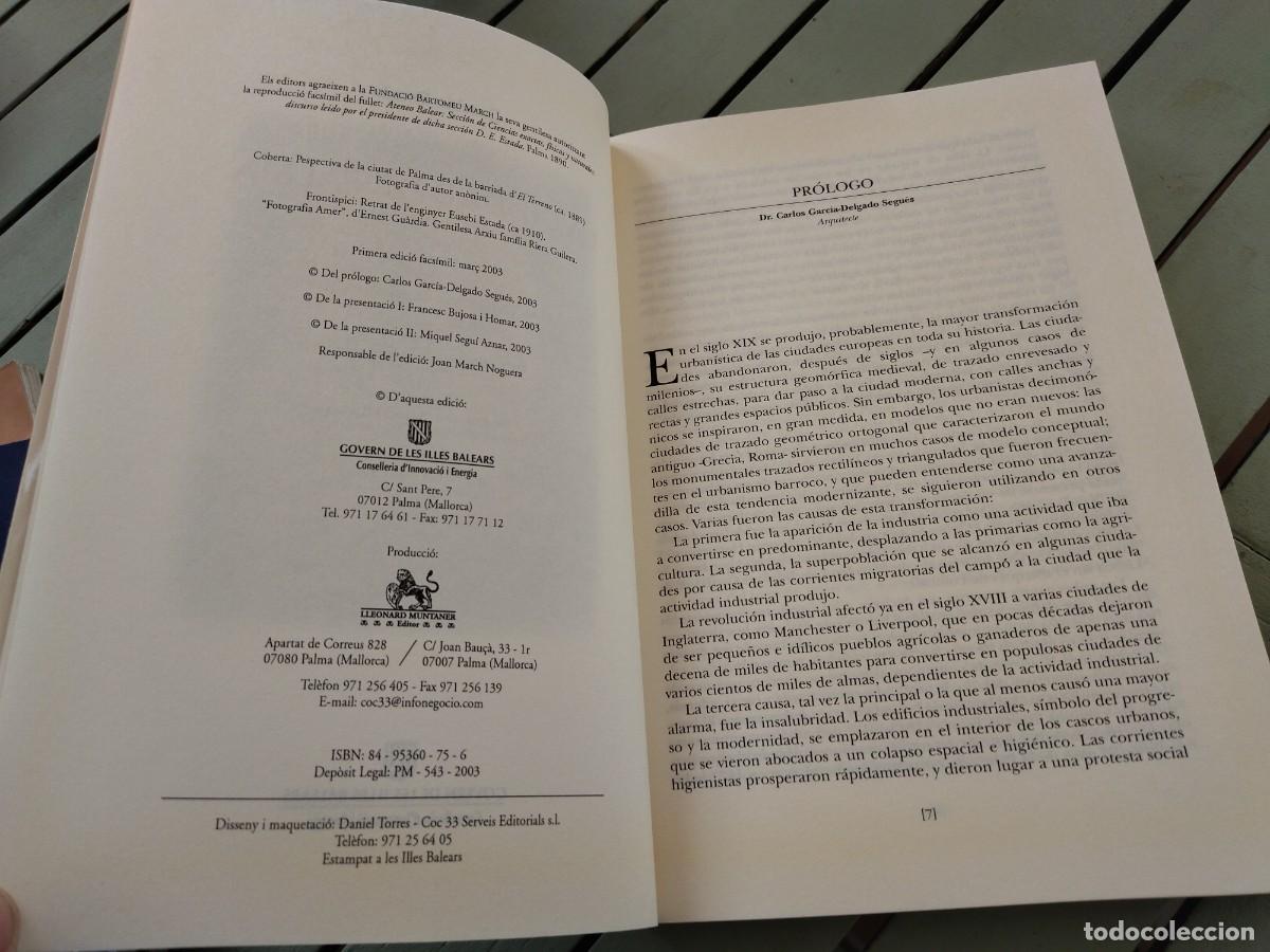 Libros de segunda mano: EUSEBIO ESTADA. LA CIUDAD DE PALMA. PALMA DE MALLORCA, 2003. - Foto 3