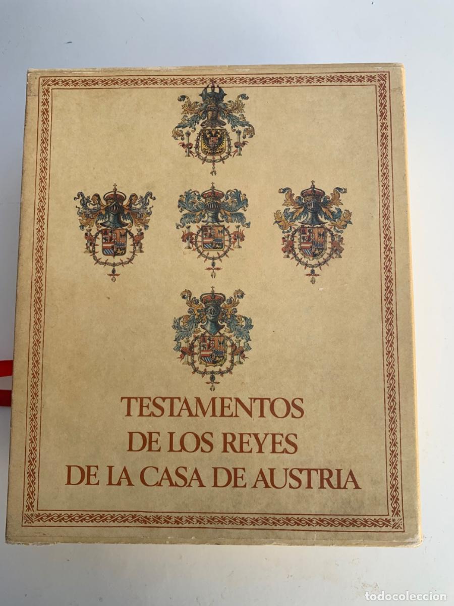 Libros de segunda mano: Testamentos de los reyes de la Casa de Austria - Foto 1
