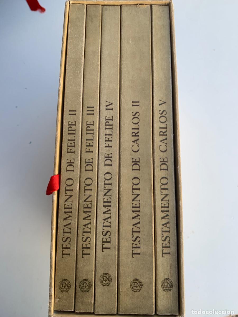 Libros de segunda mano: Testamentos de los reyes de la Casa de Austria - Foto 2