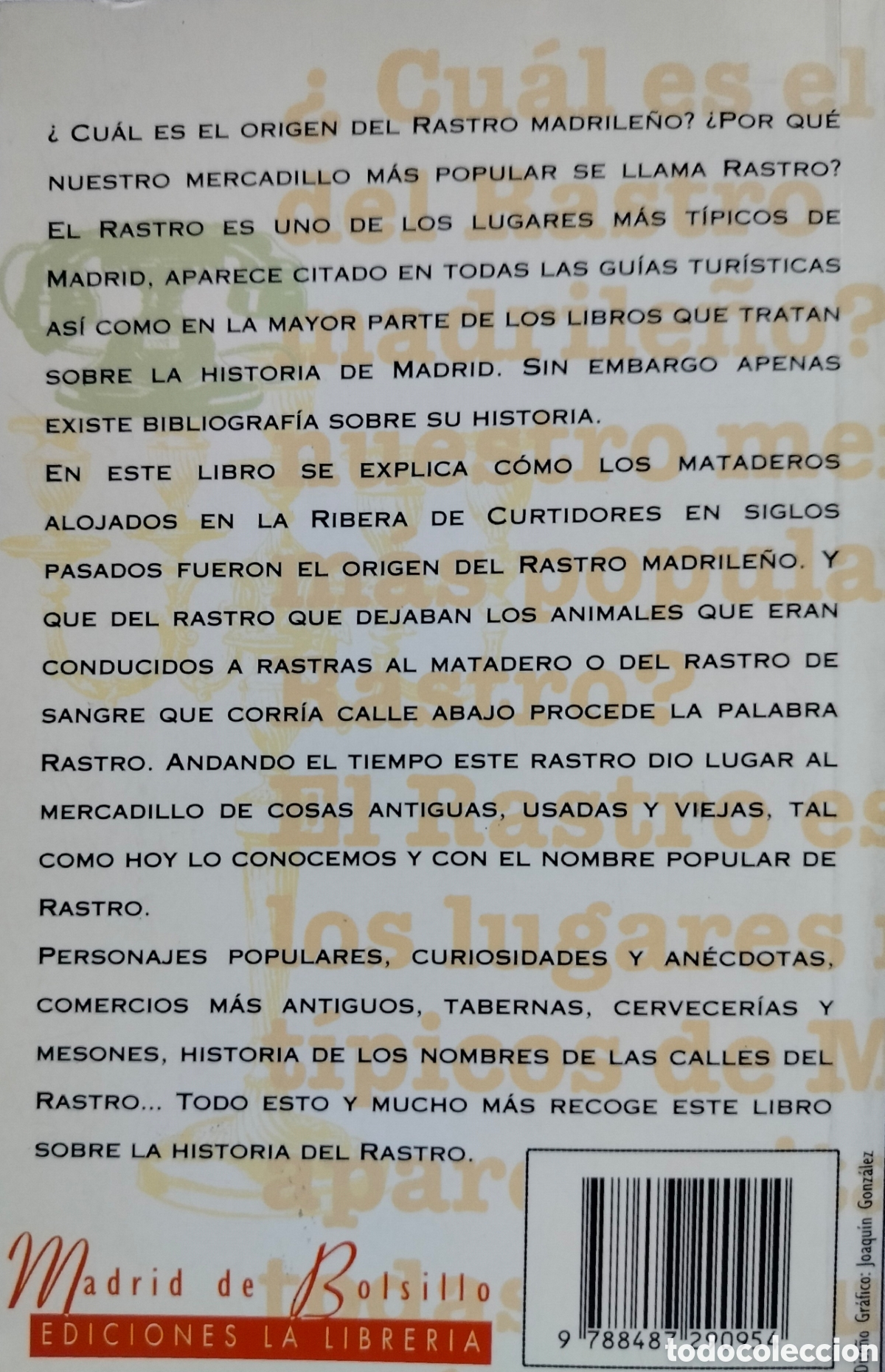 Libros de segunda mano: El Rastro, Madrid de Bolsillo - Foto 2
