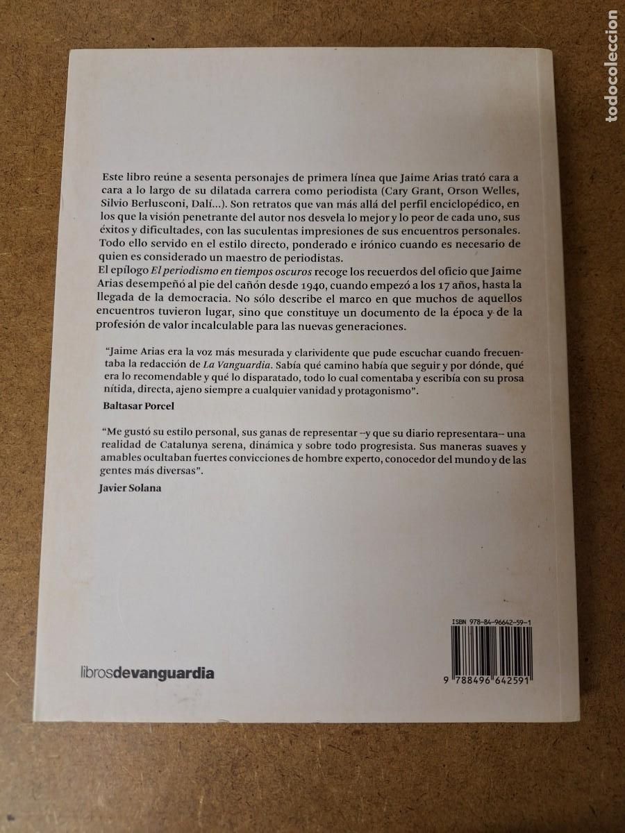 Libros de segunda mano: Tal como los conoc&iacute; - Jaime Arias - Foto 3