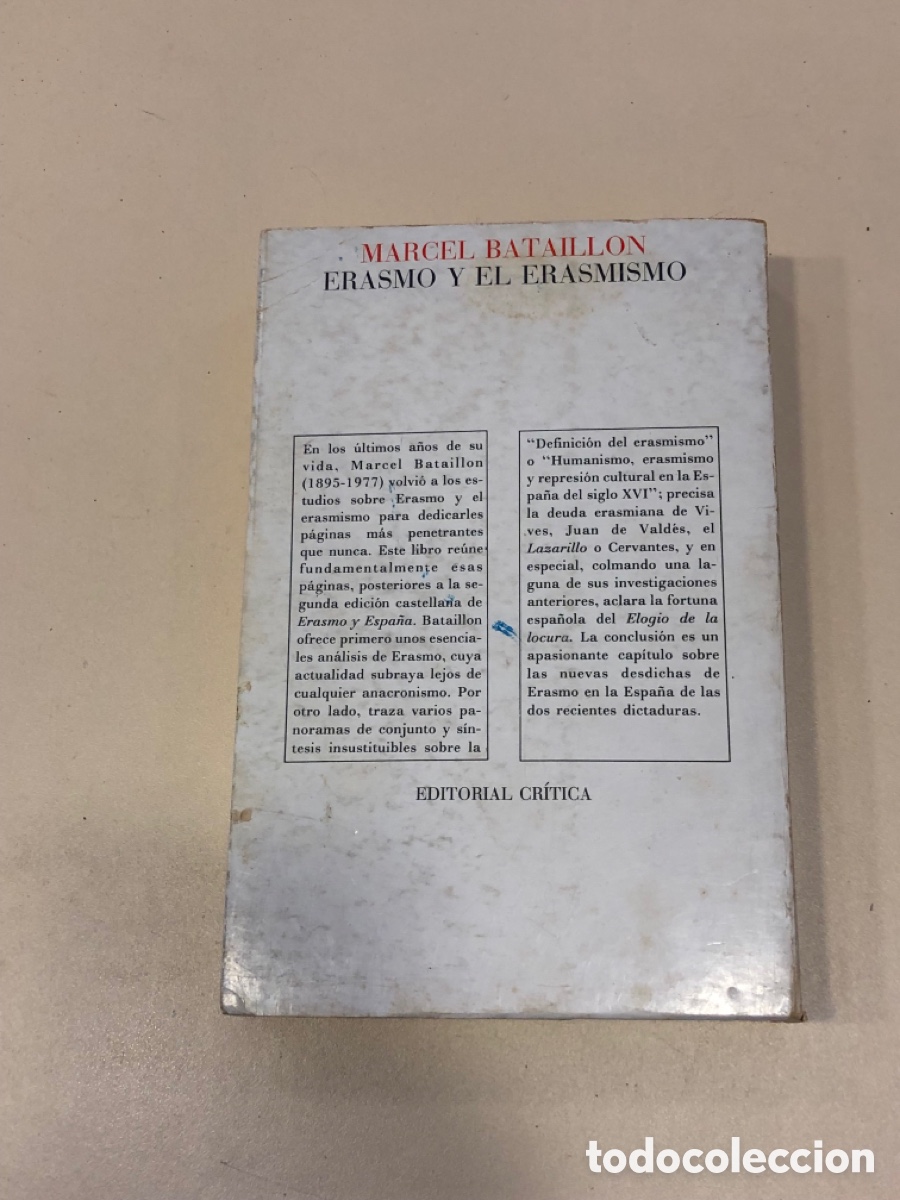 Libros de segunda mano: Marcelo y el Erasmismo. Marcel Bataillon - Foto 3