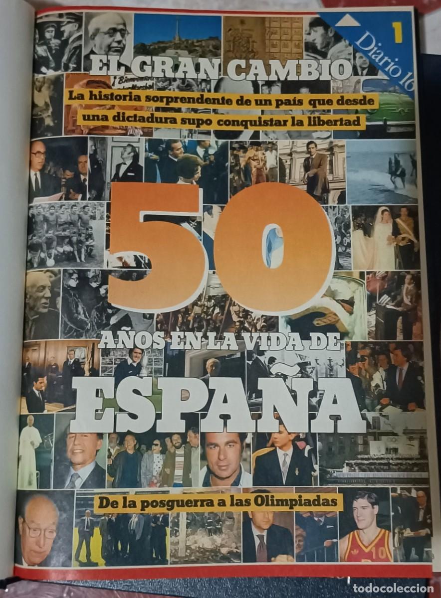 Libros de segunda mano: LIBROS 50 A&Ntilde;OS EN LA VIDA DE ESPA&Ntilde;A. - Foto 2