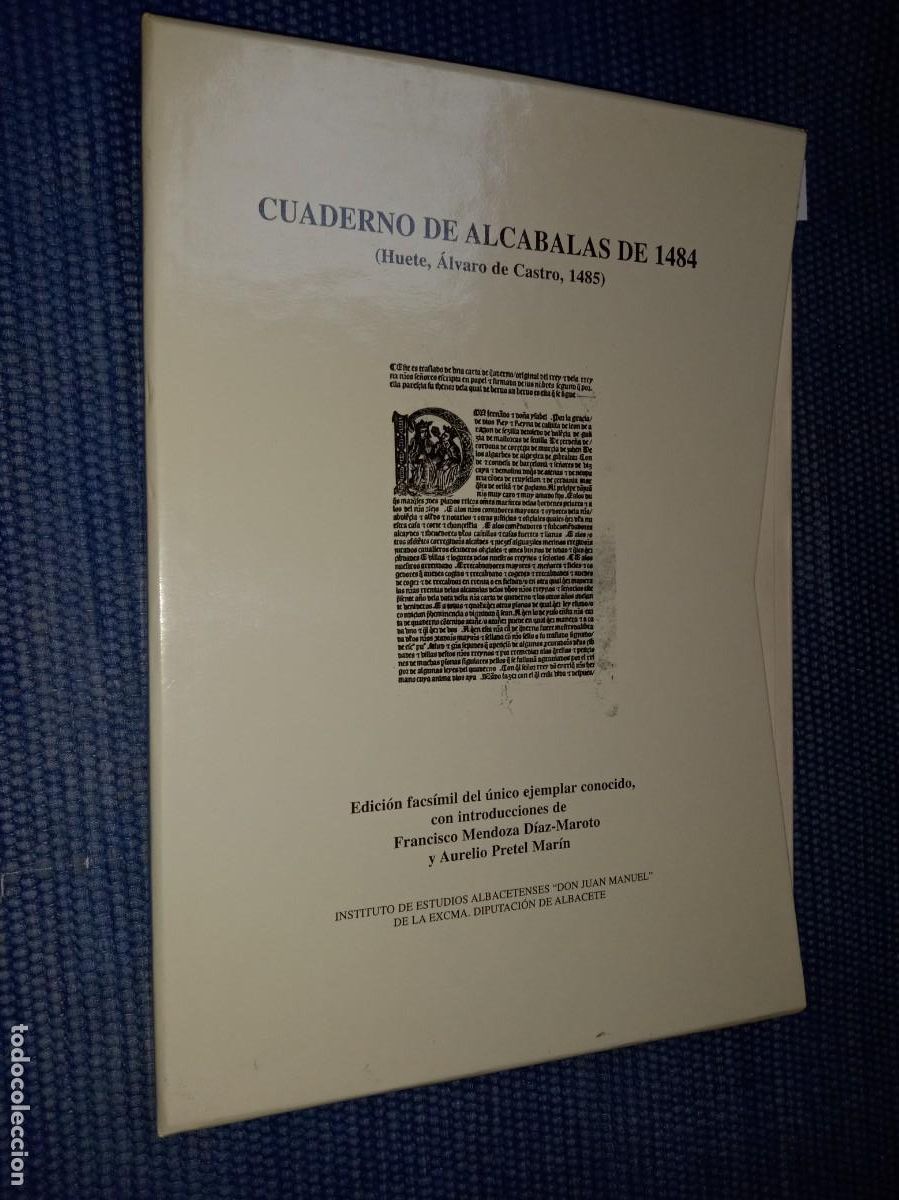 Libros de segunda mano: Cuaderno de Alc&aacute;balas de 1484 - Foto 1