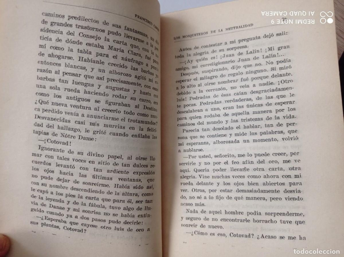 Libros de segunda mano: libro &rdquo; Los mosqueteros de la neutralidad &rdquo; - Foto 5