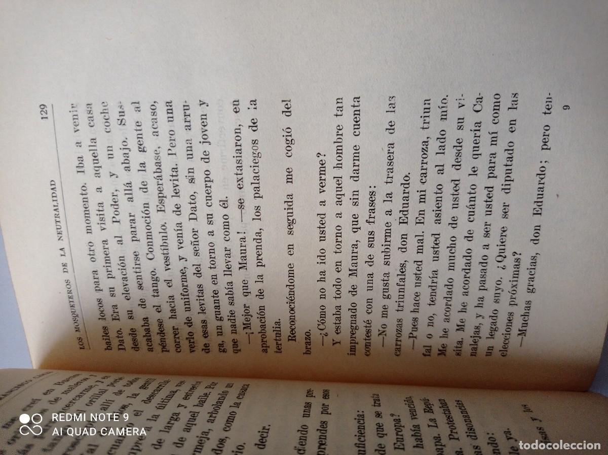 Libros de segunda mano: libro &rdquo; Los mosqueteros de la neutralidad &rdquo; - Foto 6