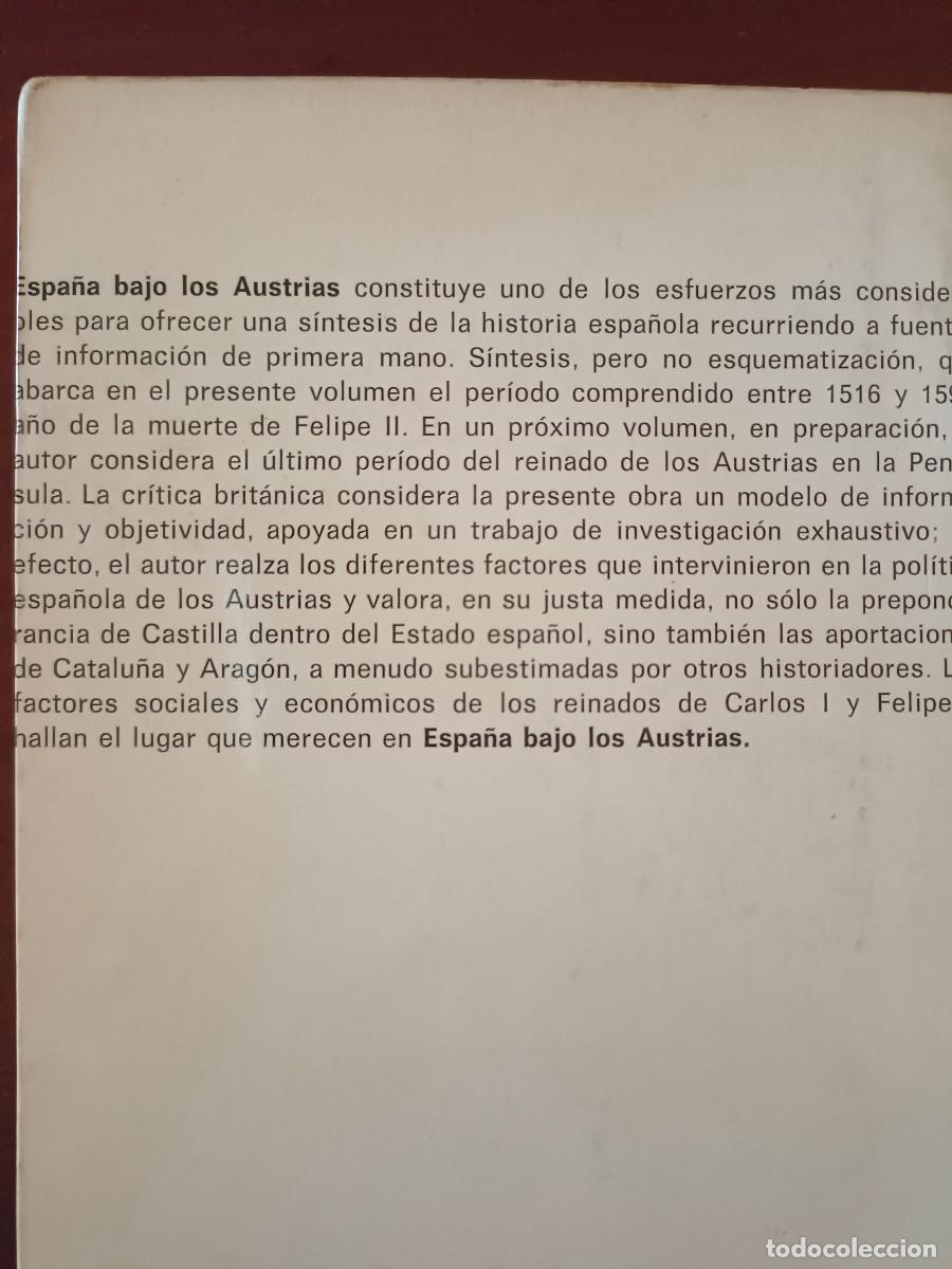 Libros de segunda mano: Espa&ntilde;a bajo los Austrias. John Lynch - Foto 2