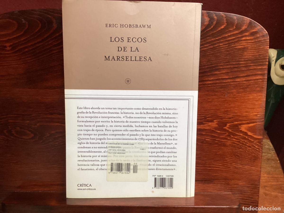 Libros de segunda mano: Eric Hobsbawm &ldquo; Los ecos de la Marsellesa&rdquo; - Foto 2