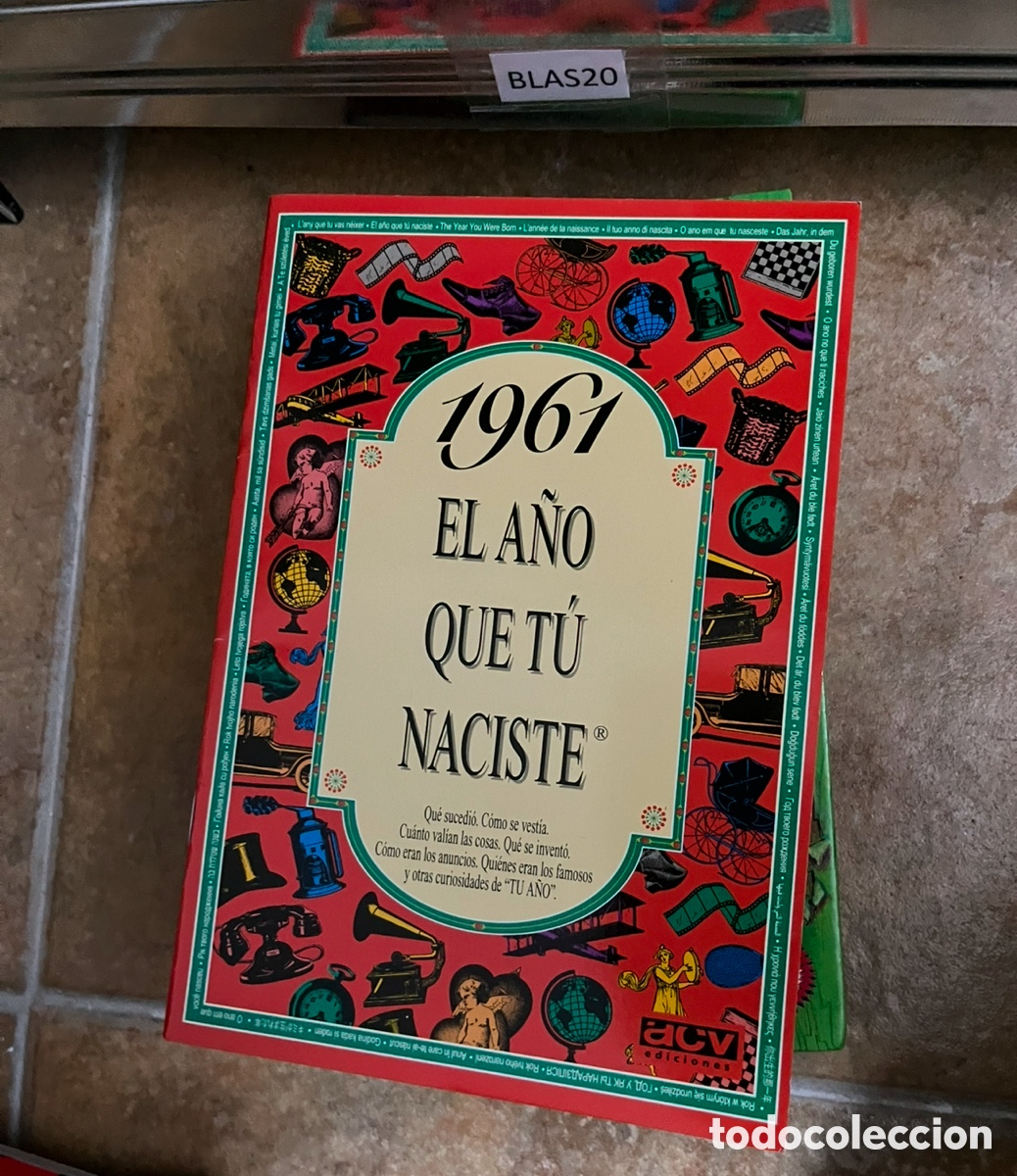 Libros de segunda mano: Blas20 - 1961 EL A&Ntilde;O QUE T&Uacute; NACISTE - Foto 1