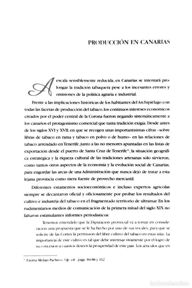 Libros de segunda mano: La tradici&oacute;n insular del tabaco - Foto 3