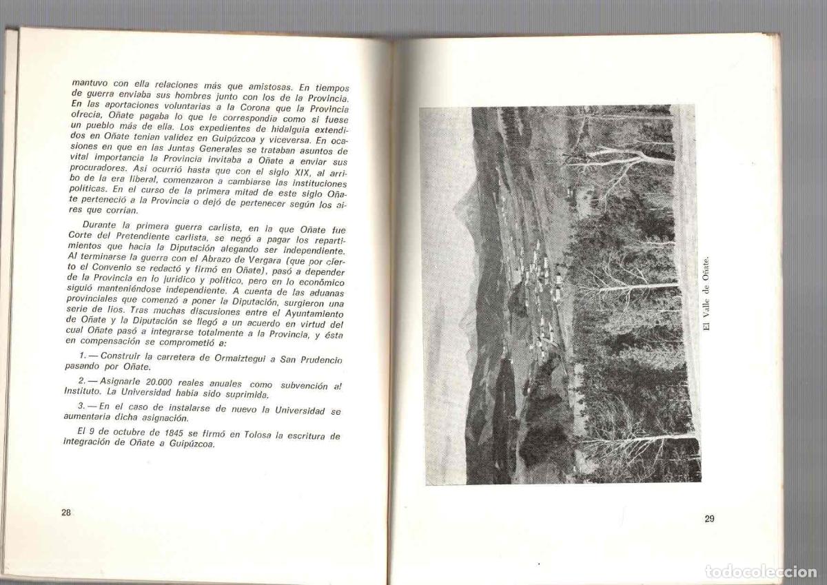 Libros de segunda mano: O&Ntilde;ATE, IGNACIO ZUMALDE. 1970 - Foto 3