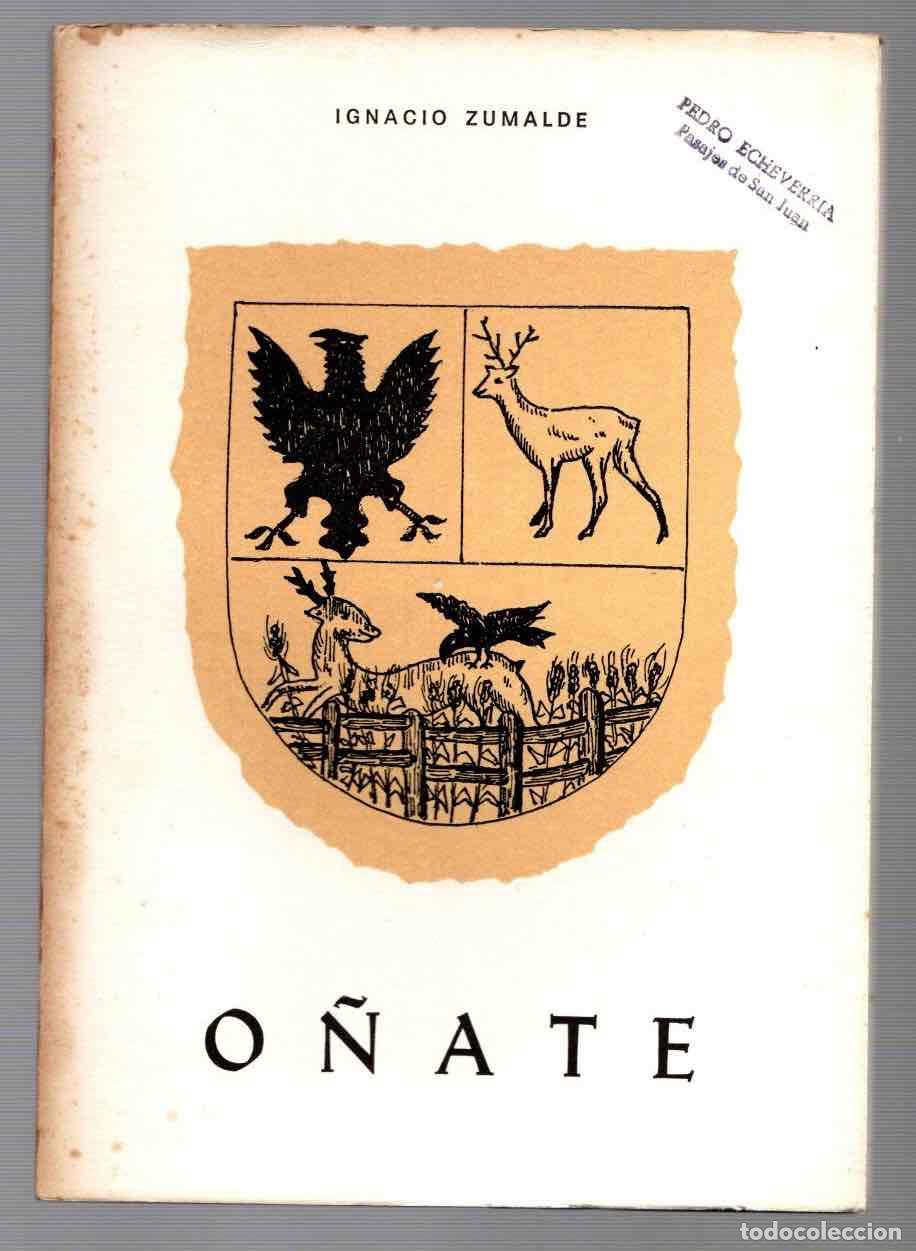 Libros de segunda mano: O&Ntilde;ATE, IGNACIO ZUMALDE. 1970 - Foto 1