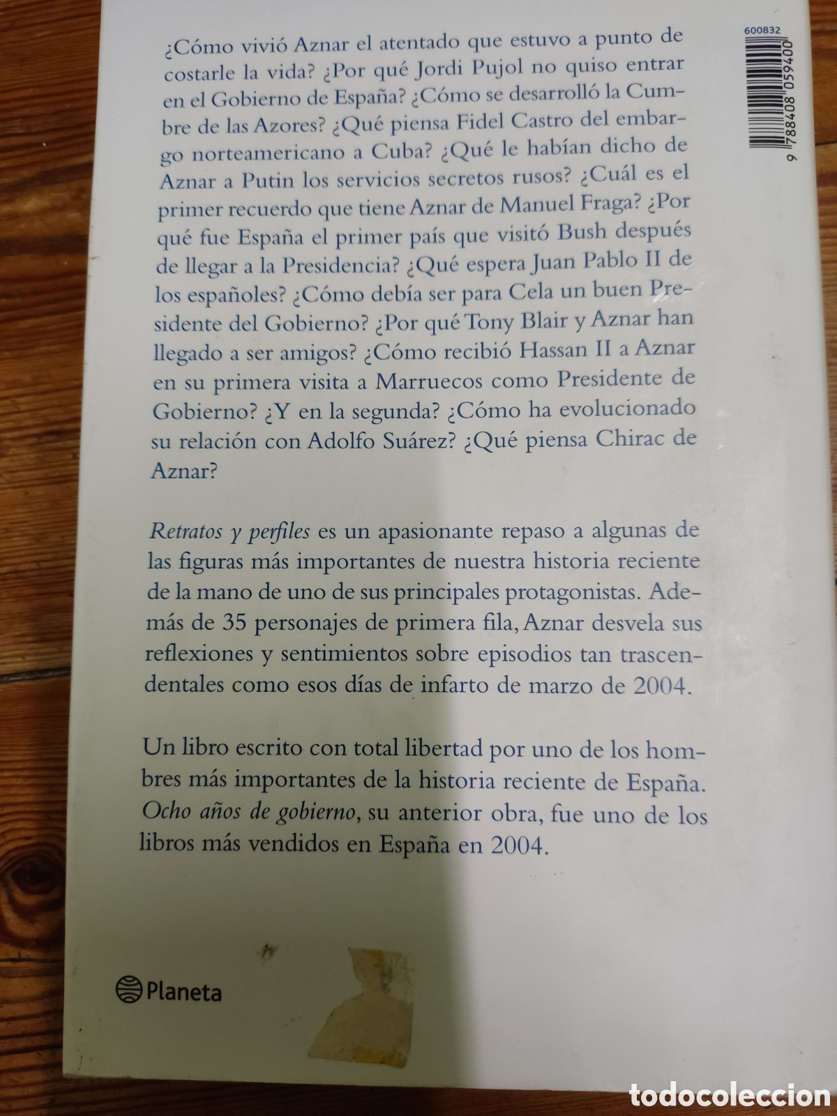 Libros de segunda mano: Libro JM Aznar Retratos y perfiles - Foto 3