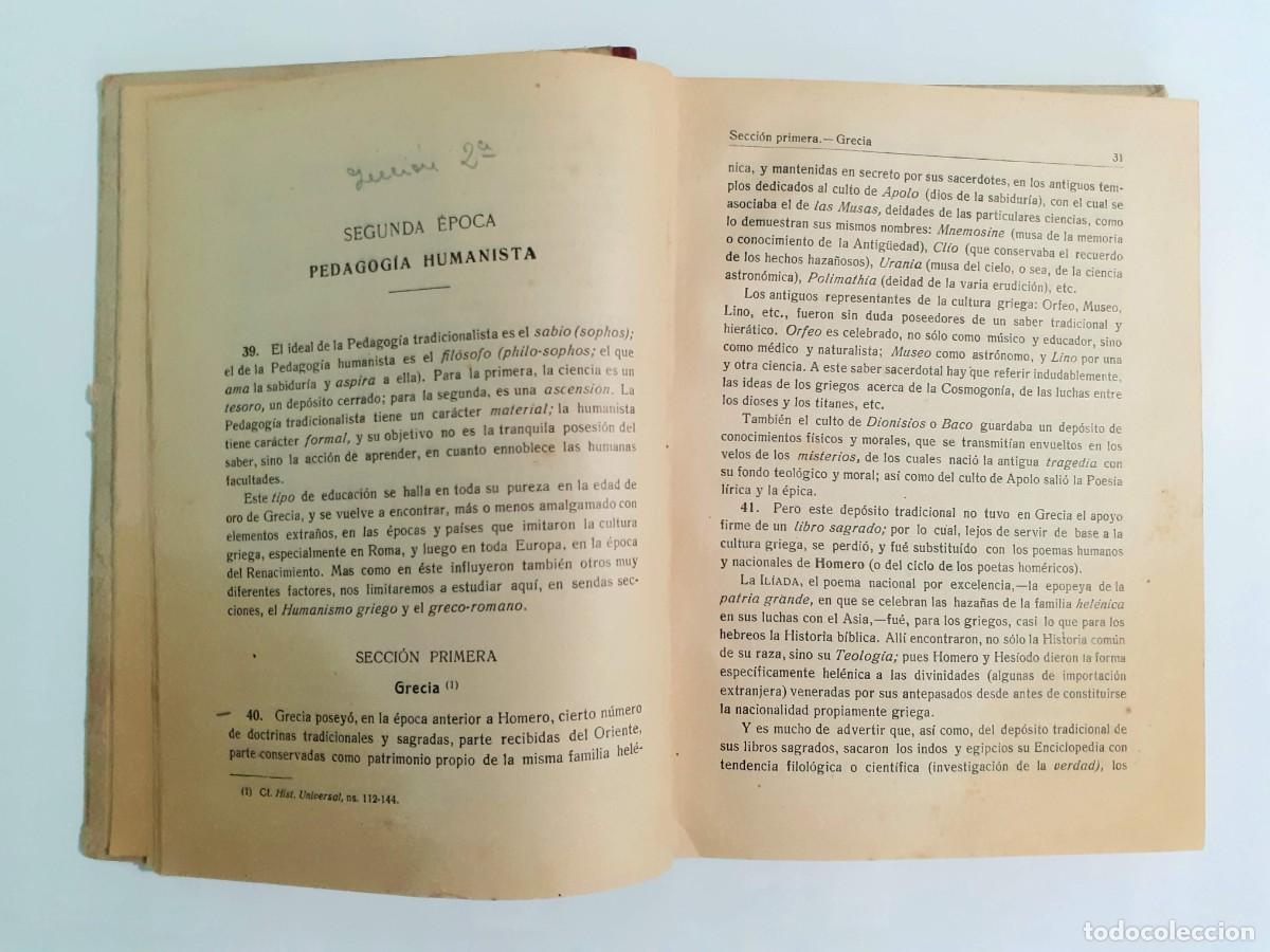 Libros de segunda mano: Libro HISTORIA DE LA EDUCACI&Oacute;N Y LA PEDAGOG&Iacute;A. - Foto 6