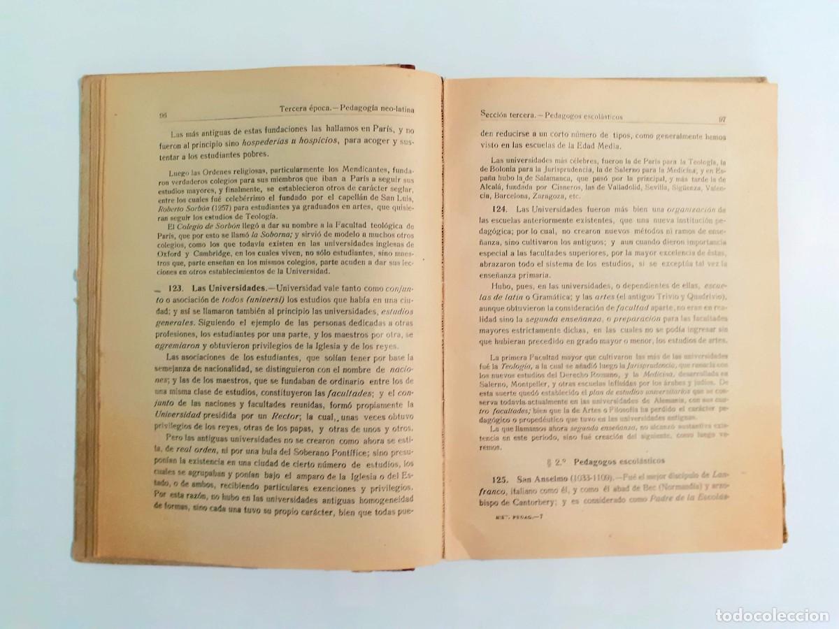 Libros de segunda mano: Libro HISTORIA DE LA EDUCACI&Oacute;N Y LA PEDAGOG&Iacute;A. - Foto 8