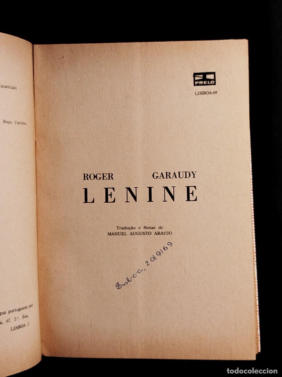 Libros de segunda mano: Lenine. Roger Garaudy. - Foto 2
