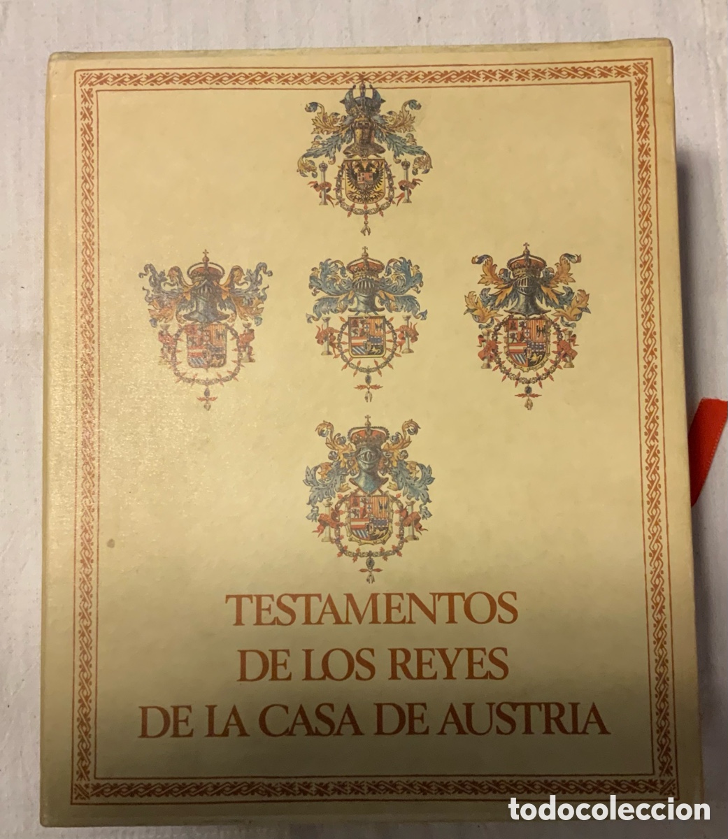 Libros de segunda mano: Testamentos de los Reyes de la Casa de Austria. 5 tomos - Foto 2