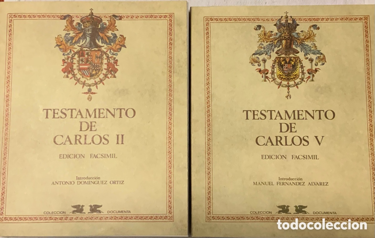 Libros de segunda mano: Testamentos de los Reyes de la Casa de Austria. 5 tomos - Foto 3