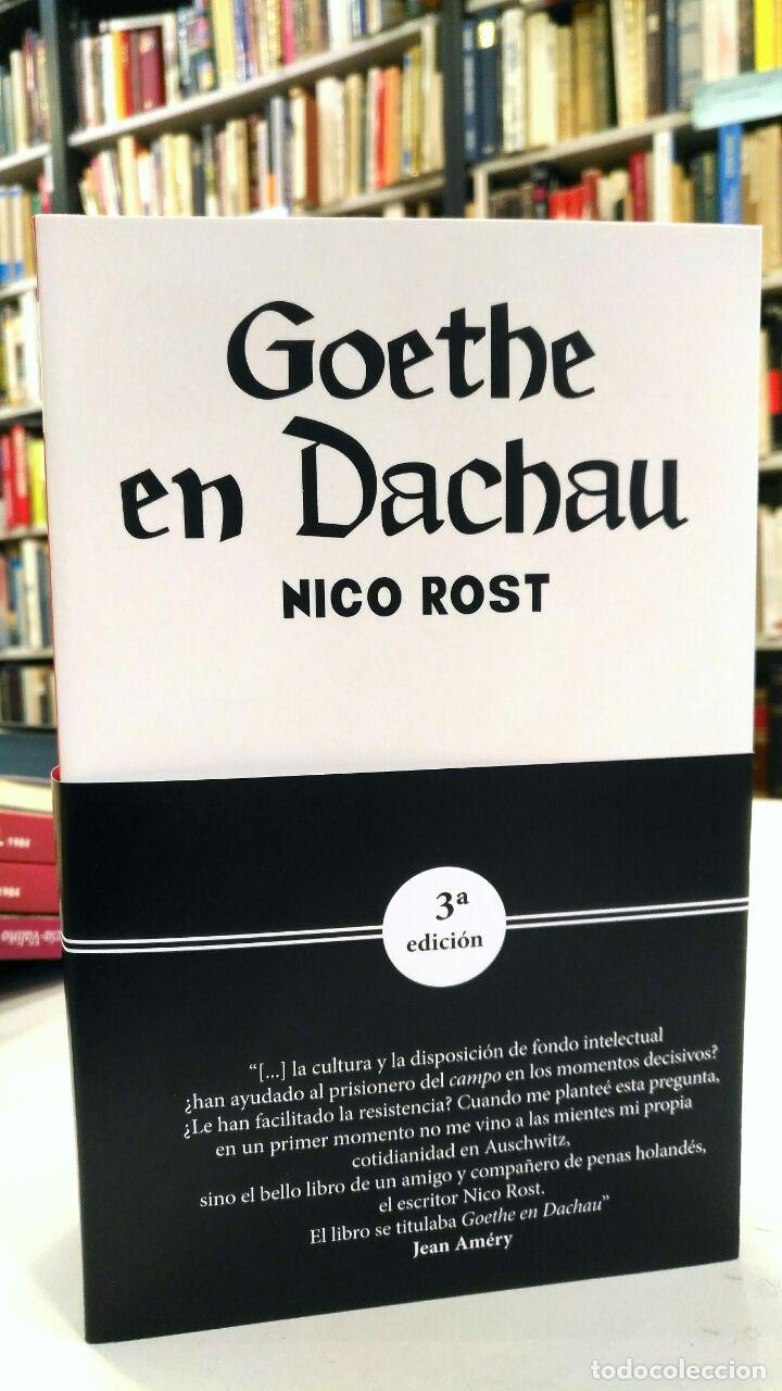 Libros de segunda mano: Goethe en Dachau. - Rost, Nico. - Foto 1