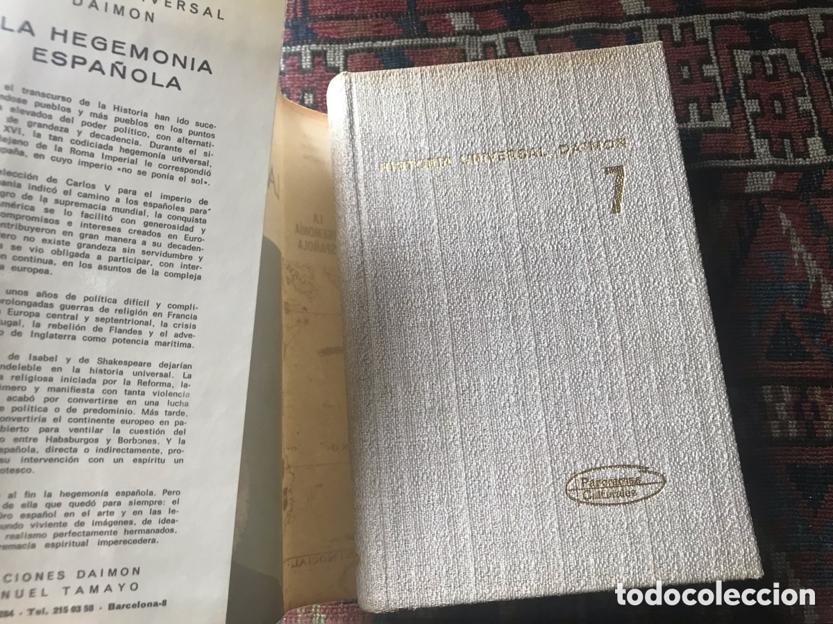 Libros de segunda mano: La hegemon&iacute;a espa&ntilde;ola. Daimon - Foto 6