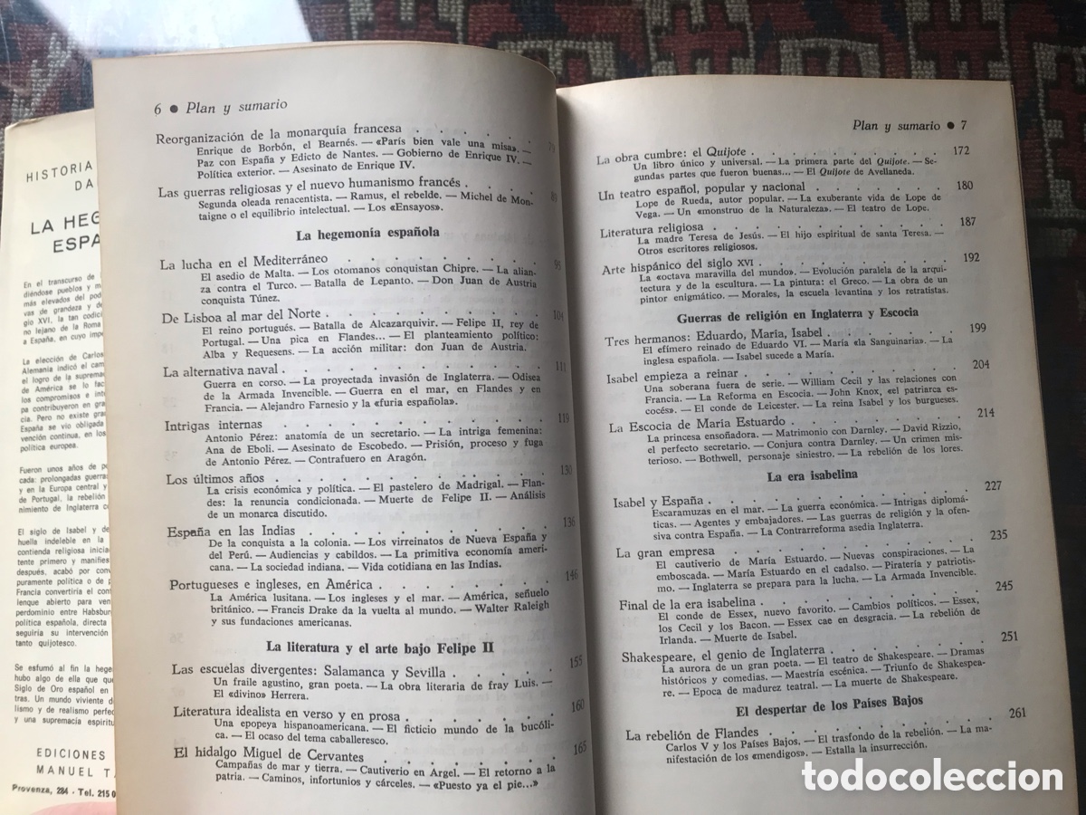Libros de segunda mano: La hegemon&iacute;a espa&ntilde;ola. Daimon - Foto 9