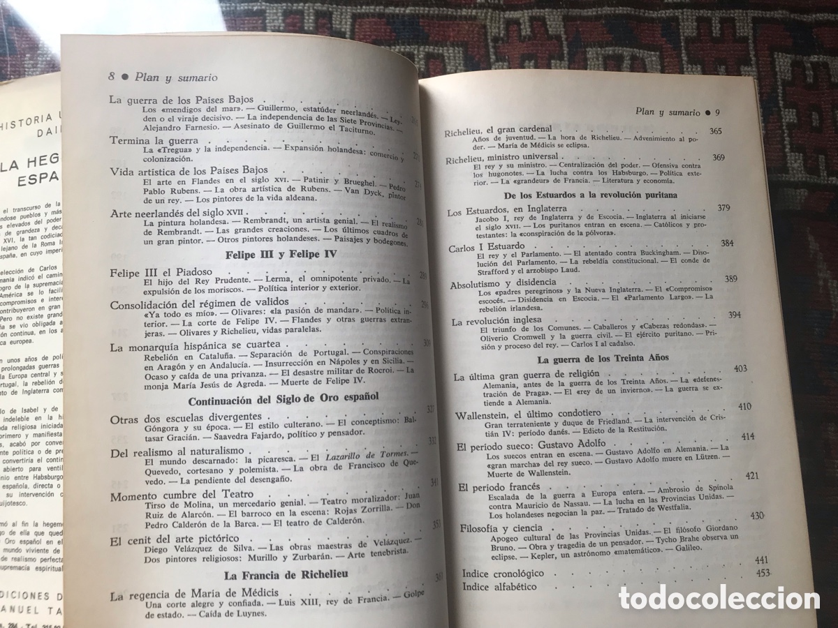 Libros de segunda mano: La hegemon&iacute;a espa&ntilde;ola. Daimon - Foto 10