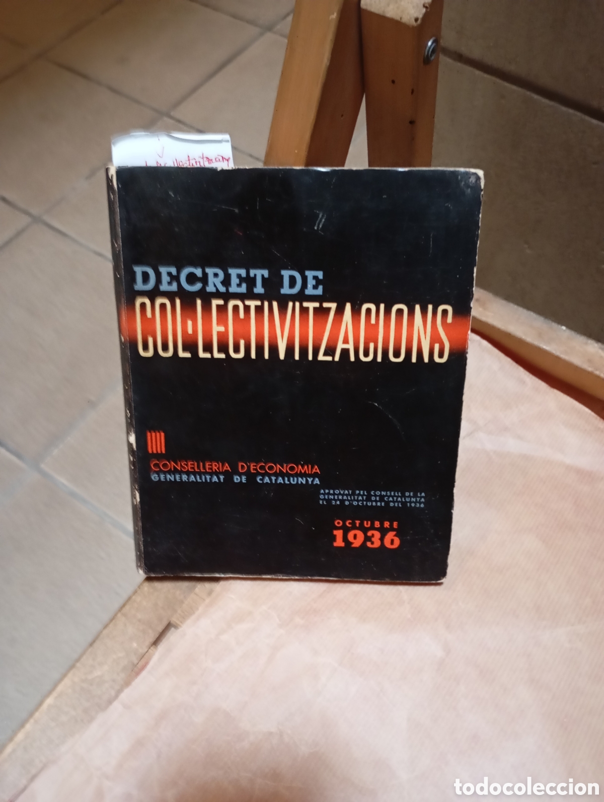 Libros de segunda mano: Decret de colectivizaciones.octubre 1936 - Foto 1