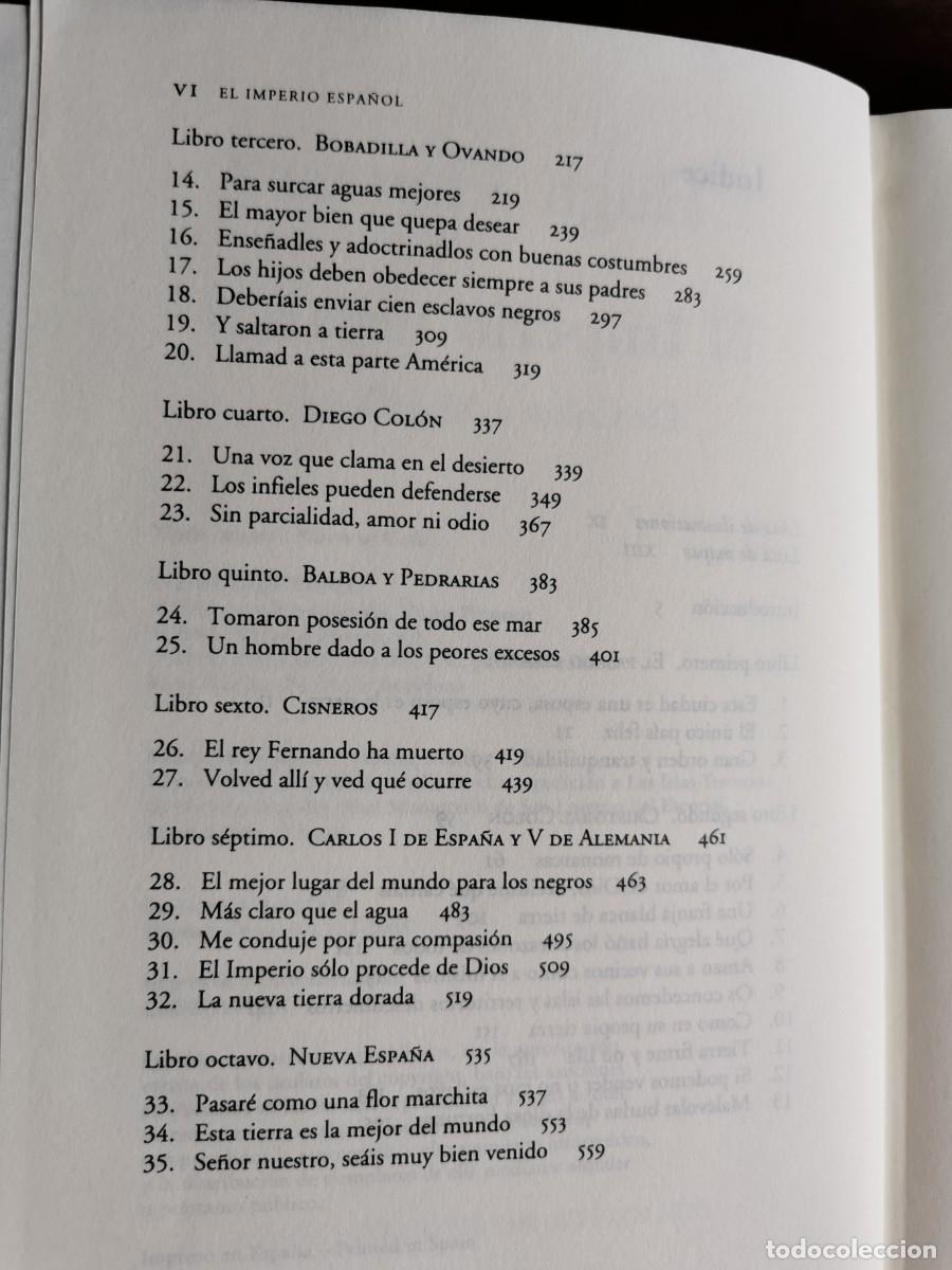 Libros de segunda mano: El imperio espa&ntilde;ol. De Col&oacute;n a Magallanes. (Hugh Thomas) - Foto 4