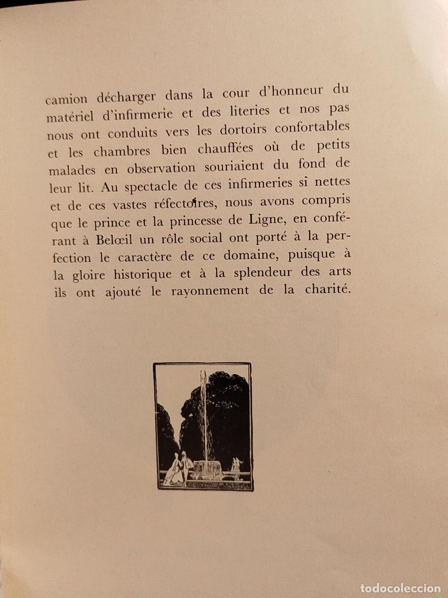 Libros de segunda mano: Le Chateau Beloeil. Lesigne de Mares. - Foto 7