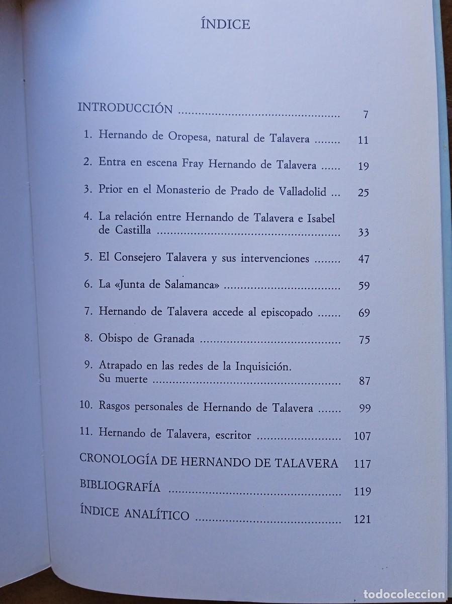 Libros de segunda mano: Hernando de Talavera prior del monasterio de Prado - Foto 6