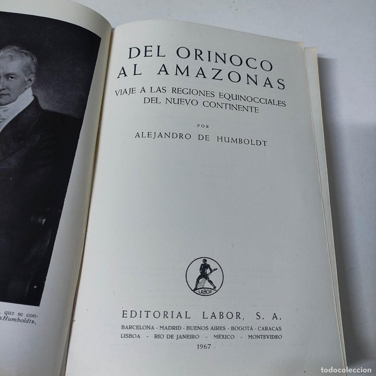 Libros de segunda mano: Del Orinoco al Amazonas Alejandro de Humboldt - Foto 4