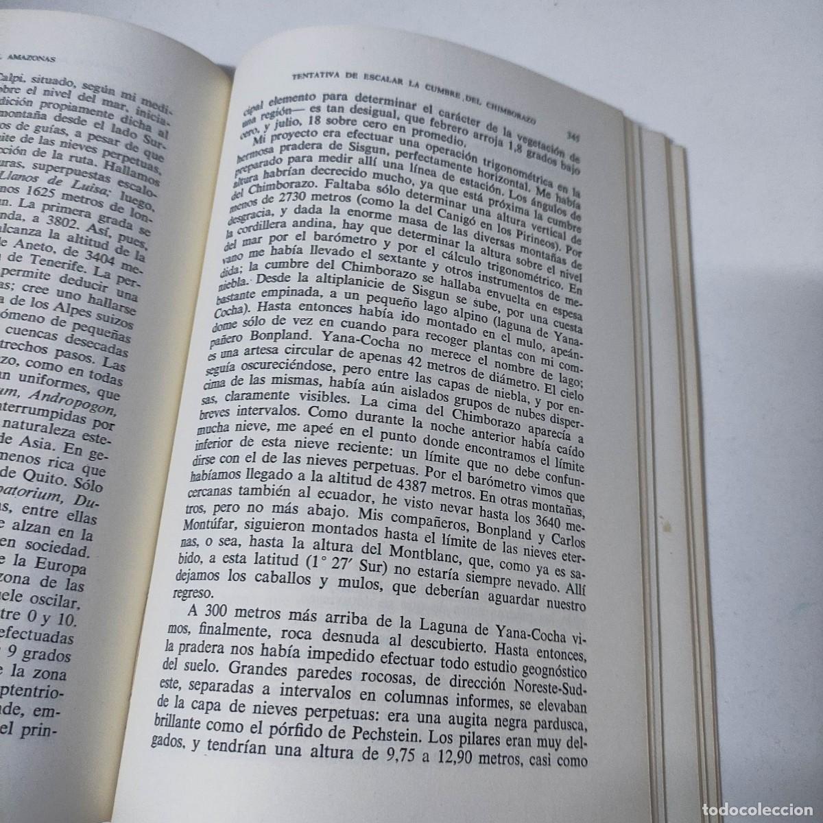 Libros de segunda mano: Del Orinoco al Amazonas Alejandro de Humboldt - Foto 10