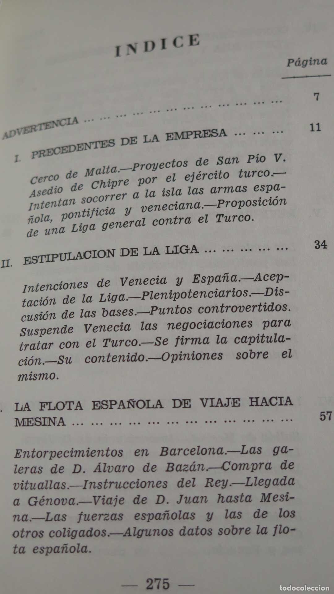 Libros de segunda mano: Espa&ntilde;a en Lepanto Serrano. 1971 - Foto 2
